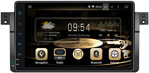CUSP 9 inch Car Gps Navigation 2 Din In-dash Android 7.1 16GB Touchscreen Mirror link CANBUS WIFI Bluetooth Stereo Radio for BMW E46 M3 3 series 1998-2005
