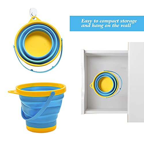 Holady Collapsible Buckets, Collapsible Pail,Sand Buckets and Sand