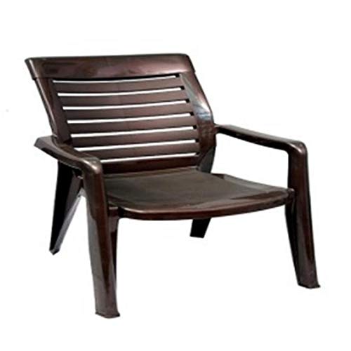 Nilkamal 2180 Plastic Chair (Brown, Set of 2) Amazon.in Home & Kitchen