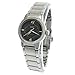 Casio Women's LTP1230D-1C Stainless-Steel Quartz Watch with Black Dial