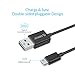 ORICO Micro USB Charger & Sync Cable, 3.3 Ft Cable Integrated with Smart Charging for Samsung Galaxy, LG, Nexus, HTC, Motorola and More