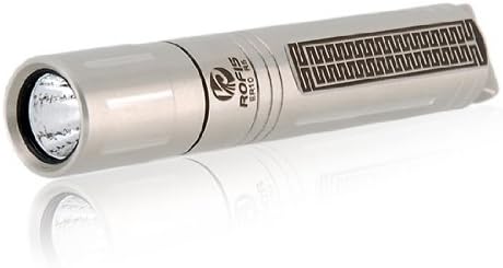 ROFIS ER10 CREE XP-G R5 85-Lumen Stainless Steel Super Bright Mini LED Flashlight (Black)