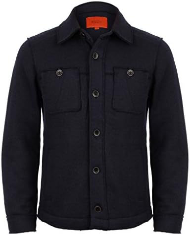 Bizzo Men's Wool-Blend Button-down Collared Sweater