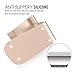 MoKo Tablet Stand, Universal 210 Degree Multi-Angle Rotatable Aluminum Smartphone Tablet Desktop Cradle Holder for iPad Pro 10.5/9.7/Mini, iPhone 8/8 Plus/7/7 Plus, iPhone X, Galaxy Note 8, Rose Gold