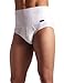 2(X)IST Men's High Waist Shapewear Form Contour Pouch Brief, White, Medium