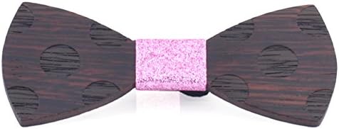 Father's Day Gift Men’s Wood Bow Tie Handmade Wedding Party Bowtie by SAMBAN