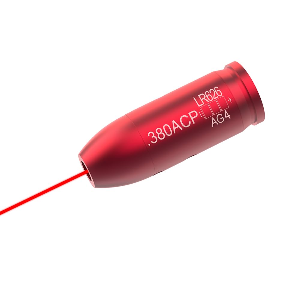 Photo 1 of .380ACP Red Laser Bore Sight w/ 6 Batteries