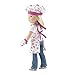 Emily Rose 14 Inch Doll Clothes | Pink Floral Doll Baking Outfit with Apron, Oven Mitts and Chef Hat | Made to Fit Most 14