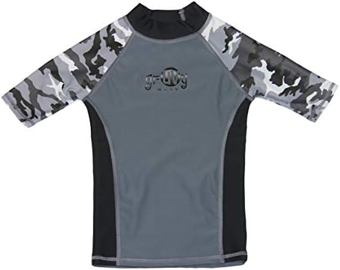 Boys Rashguard Girls Swim Shirt UPF 50+ Kids Sun Protective Swimwear