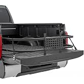 Rough Country Truck Bed Extender - 26" Cargo Extension with Flip-in Containment for Chevy, Ford, GMC, Ram, Toyota Trucks (55"-64.5" Bed Openings)