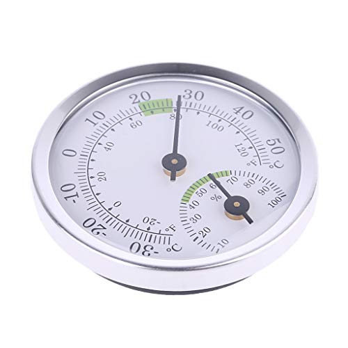 Wall Mounted Temperature Humidity Meter Thermometer & Hygrometer for Sauna Room Household