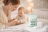 1ABOVE Cotton Pads 2 Packs 40 Count 80 Total Pure Cotton Squares view 4