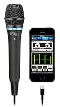 IK Multimedia iRig Mic HD high-definition handheld microphone for iPhone, iPad and Mac (black)
