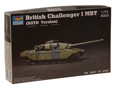 Trumpeter British Challenger I Main Battle Tank NATO Version (1/72 Scale)