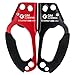 GM CLIMBING Climbing Hand Ascender (Right Hand and Left Hand) for Arborist Tree Climbing Rigging CE UIAA