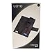 FUUL Portable Battery Pack Charging Device (Jet Black) - Includes Charging Cable - Charge Your Device on The Go - Device Not Included