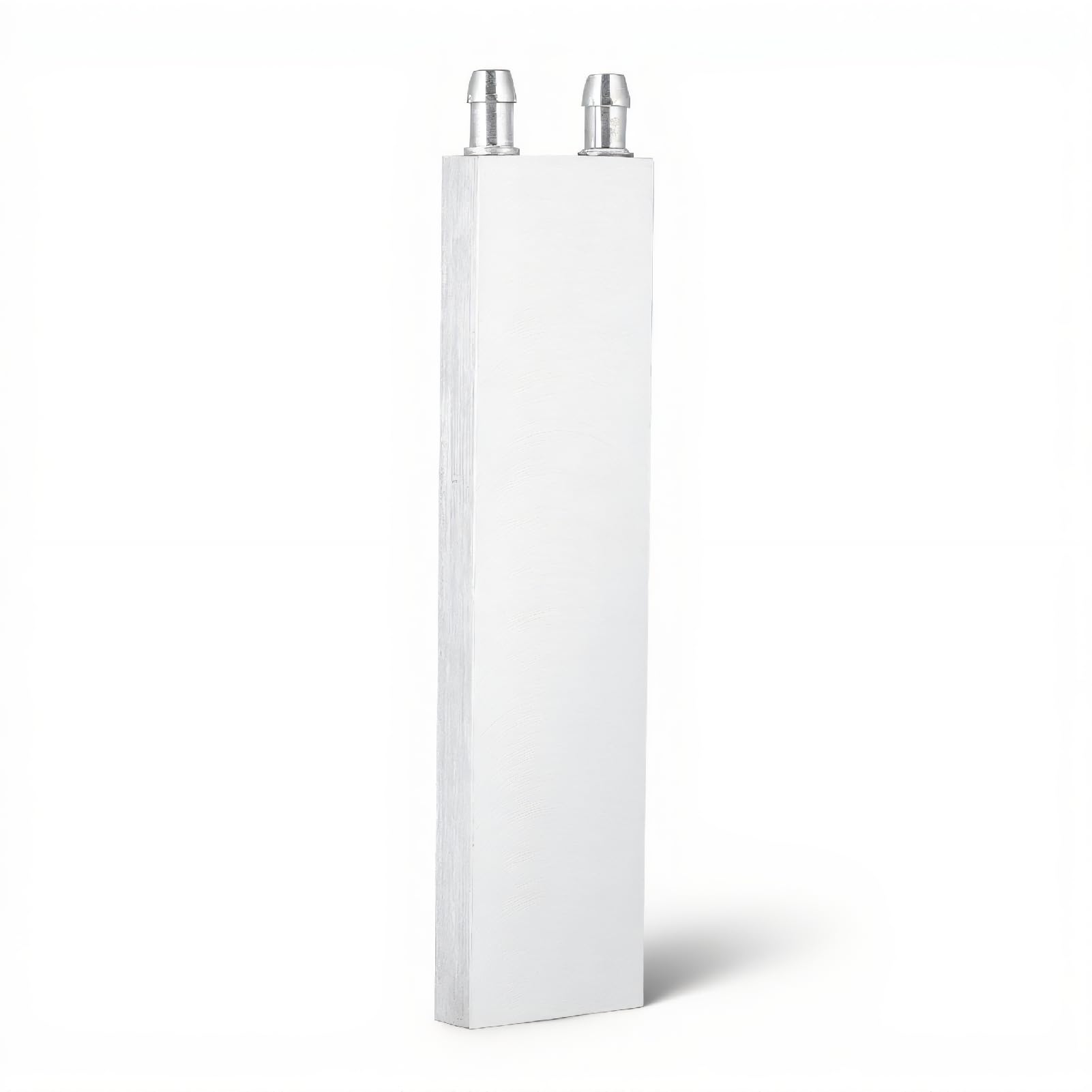 ASHATA Water Cooling Block,Aluminum Alloy Heat Sink Cooling Liquid Cooler Vacuum Aluminum Brazing Water-Cooled Block for Computer CPU Water Cooling,Industrial Inverter Drive,Head Cooling (40x160mm)