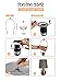 TooTooo Star Lamp Shade Harp Holder and E26 Light Base UNO Fitter Adapter Converter Finial Set 10