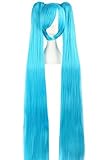Xcoser Wig Vocaloid Hatsune Miku Cosplay Long Bunches Cosplay wig for Halloween