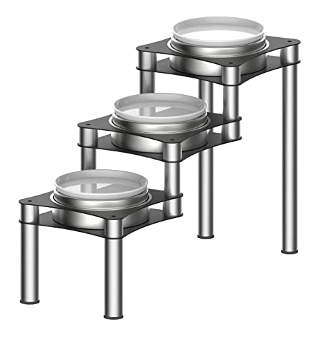Casselin CPBRE3TN Espositore a buffet refrigerato eutettico 3 T-Babe, Stainless Steel