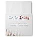 Comfort Crazy Microfiber Body Pillow Cover - Hidden Zipper Enclosure. Wide Pillowcase Opening. Soft. Durable, Long Lasting Construction. White
