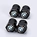 Kaolele 5 Pcs Metal Car Wheel Tire Valve Stem Caps for BMW X1 X3 M3 M5 X1 X5 X6 Z4 3 5 7Series with Key Chain Logo Styling Decoration Accessories ...