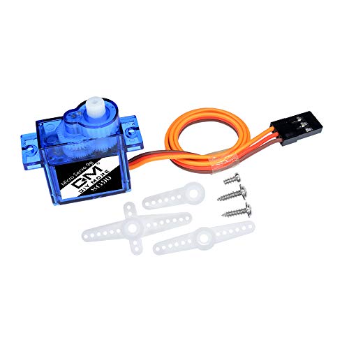 diymore 6 STÜCKE SG90 Micro Servo 9g servo Motor Hubschrauber Flugzeug Auto Boot Fernbedienung RC Robot Arm Smart Car… – Bild 3