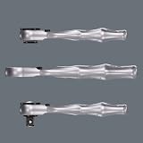Wera 8001 A Zyklop Mini Ratchet 1/4 in with 1/4 in Socket Adaptor view 7