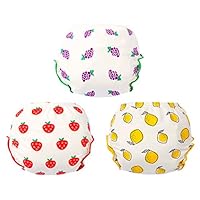 Joyo roy Toddler Toilet Training Pants Reusable Diaper Pants Print Underwear Pants Potty Elastic Pants Fashion Cotton Training Pants Nappy 3PCS 1-2T