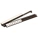 Yellow Mountain Imports Modern Mahjong Racks with Built-in Pushers - Black - Set of 4