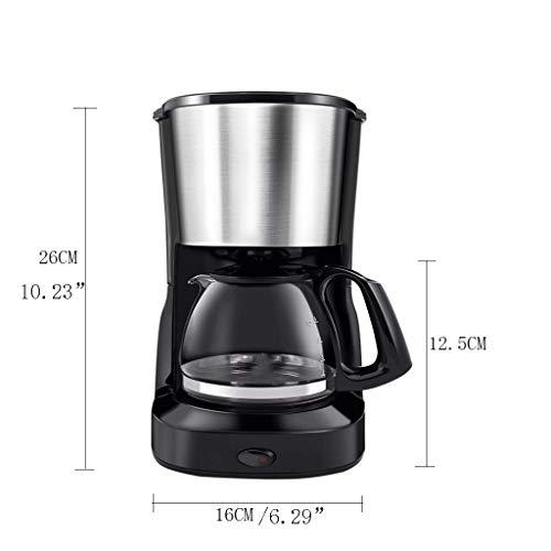 HAYN Filterkaffeemaschine Mini Kaffeemaschinen, Haushaltsklein Großvolumige amerikanischen Drip Topf, Drip Filter… – Bild 3