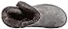 UGG Women's Bailey Button Bling Grey, 8 B - Medium