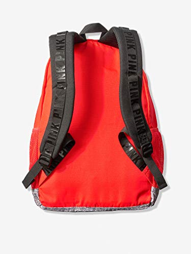 neon candy coral backpack