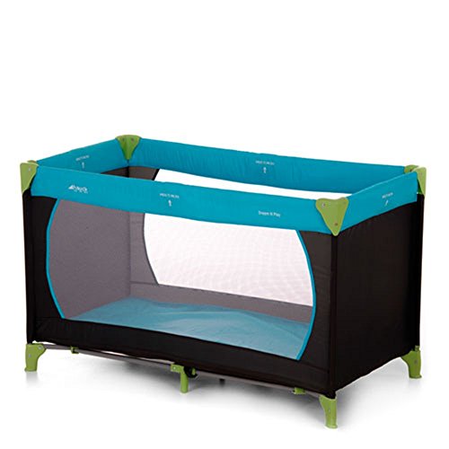 [- Hauck Kinderreisebett Dream N Play, inkl. Hauck Reisebettmatratze, tragbar und klappbar, 120 x 6