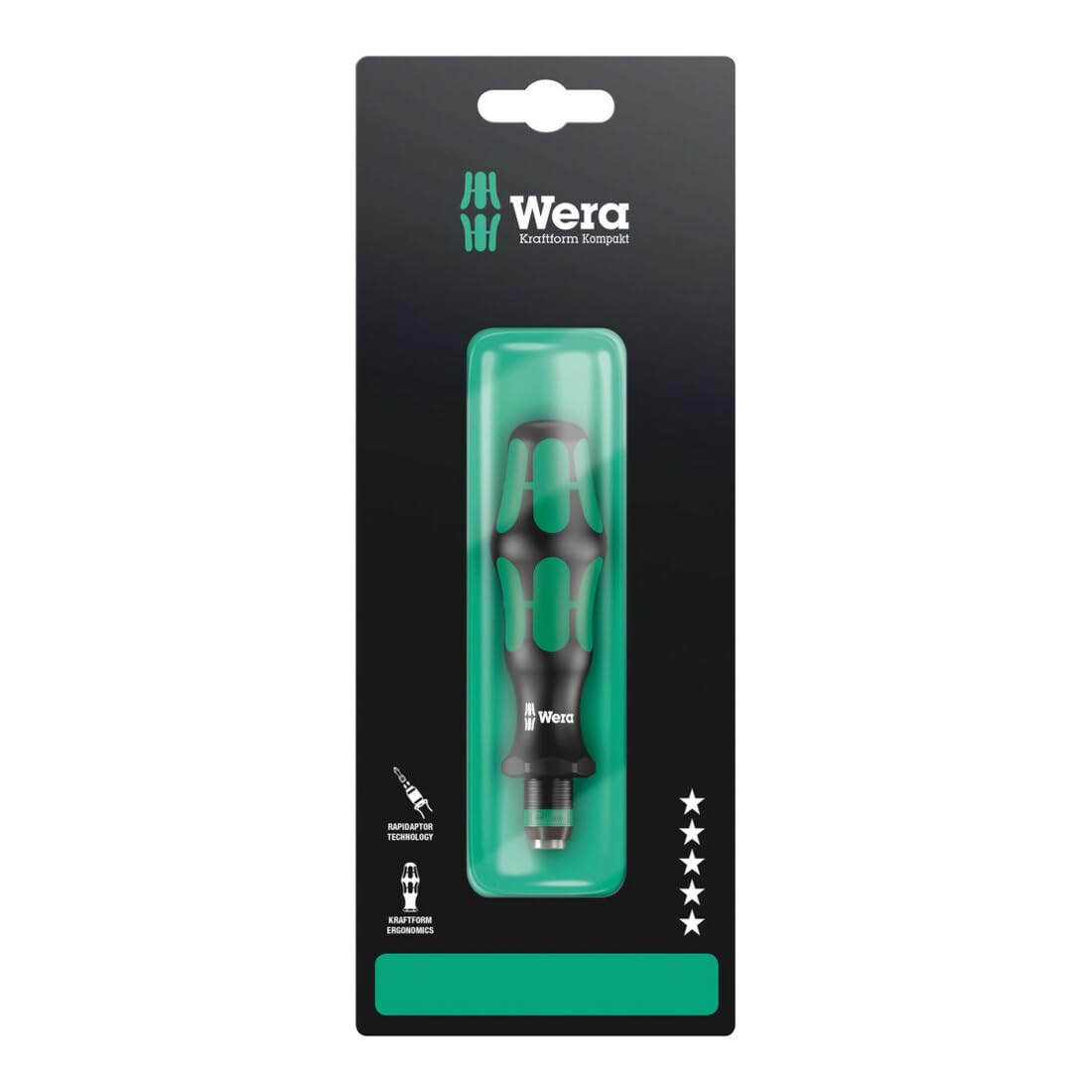 Wera 05073540001 Bit Holding 816 R with Rapidaptor 1x1/4 x119