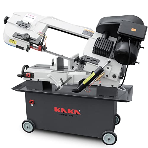 KAKA INDUSTRIAL Band Saw BS712N, 4 step blade speeds Horizontal metal