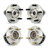 Front Rear Wheel Bearing & Hub Assembly Kit For