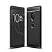 Sony Xperia XZ3 Case, TopACE Ultra Thin Carbon Fiber Scratch Resistant Shock Absorption Soft TPU Protective Cover for Sony Xperia XZ3 (Black)