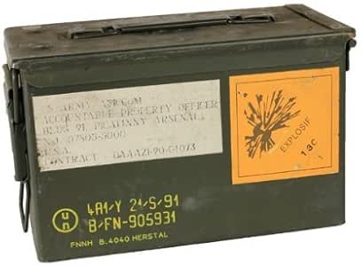 Pielcu Caja MUNICION Metalica PEQUEÑA: Amazon.es: Deportes y aire libre