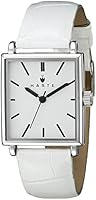 Haste 111416494 Reloj Anal&oacute;gico para Mujer, Cuadrado, Blanco