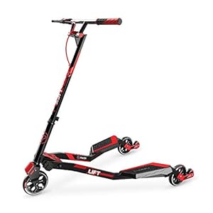 Yvolution Y Fliker Lift | Swing Wiggle Carving Scooter for Kids Age 7+