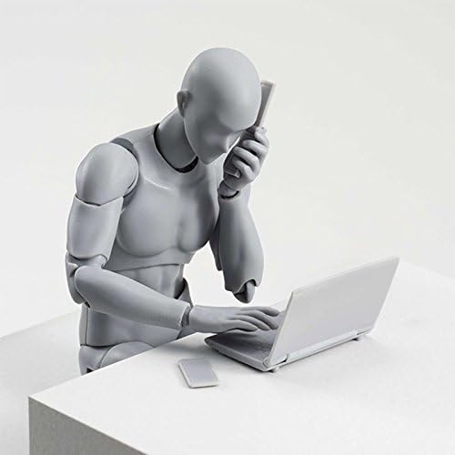 Pale Gray Color 15cm Figma SHF Ferrite PVC Action Figure Figma,Male