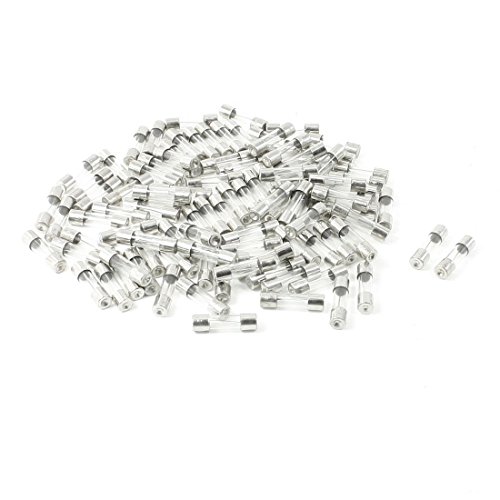 Gfortune 100Pcs 250V 20A Fast Blow Glass Fuse Tubes 5mm x 20mm for Electric Equipment