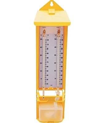 SSU Yellow Wet And Dry Bulb Hygrometer, Cm