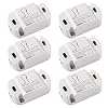 AITRIP 6PCS 90V-250V AC WiFi Smart Switch Wireless Remote Controller Module with ABS Shell Socket for Home Automation…