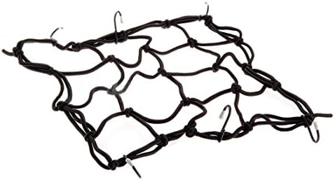 CY-Buity Mesh Cargo Net Helmet Storage Seat Bag Luggage Organizer Holder For Motorcycle Bike
