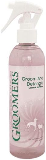 Groomers Light Groom and Detangle Spray For Dogs 250ml