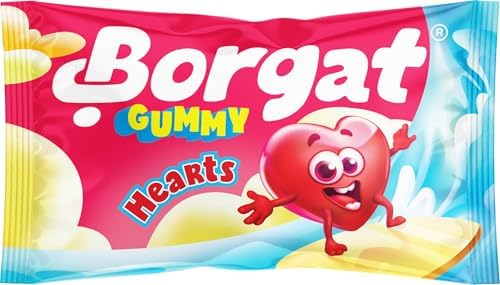 Borgat Gummy Heart Shape Berries Jelly Candy Sachet 36 g price in Saudi ...