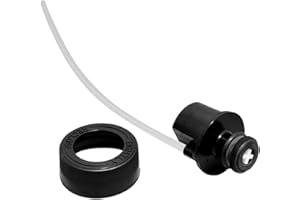 SELGO Replacement Cap & Straw Assembly for Bissell Little Green Machine Carpet Cleaners - Models 1400B, 1400W, 3369, 3353, 3519, Only for Models Listed