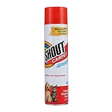 Shout Carpet Aerosol Stain and Odor Foaming Spray with OXY Power | Completely Removes Tough Urine Stains & Prevents Remarking | for Large Areas, Pack of 2, 2 Count